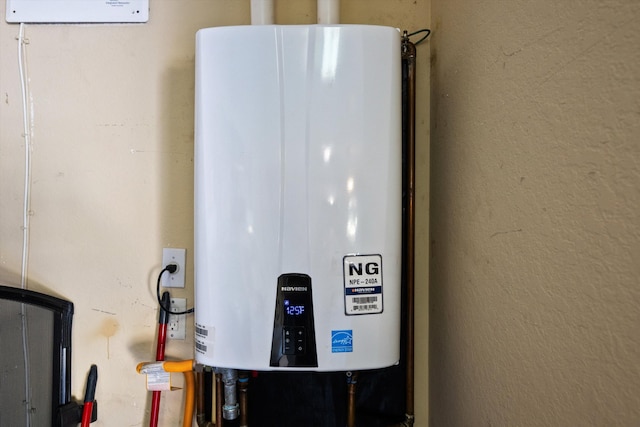 details with water heater