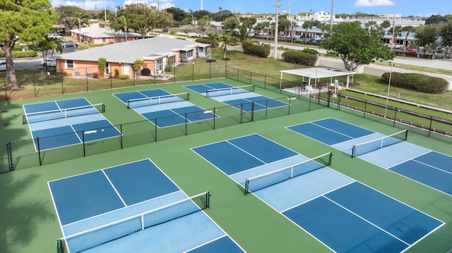 view of sport court