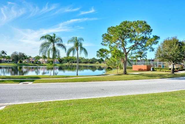 property view of water