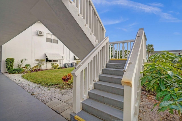 view of staircase