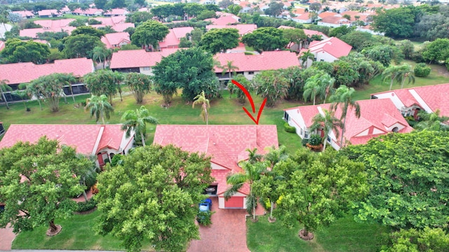 7906 Lexington Club Blvd Unit B, Delray Beach, FL 33446 - aerial perspective of suburban area