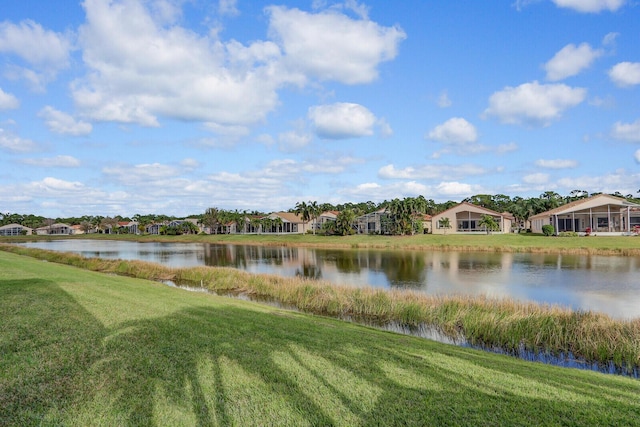 property view of water