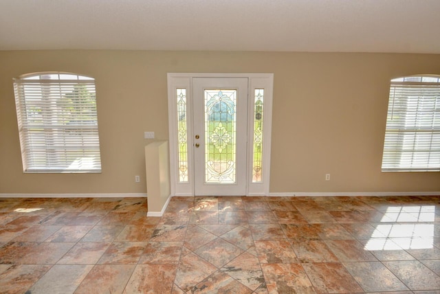 view of foyer