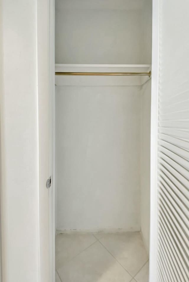 view of closet