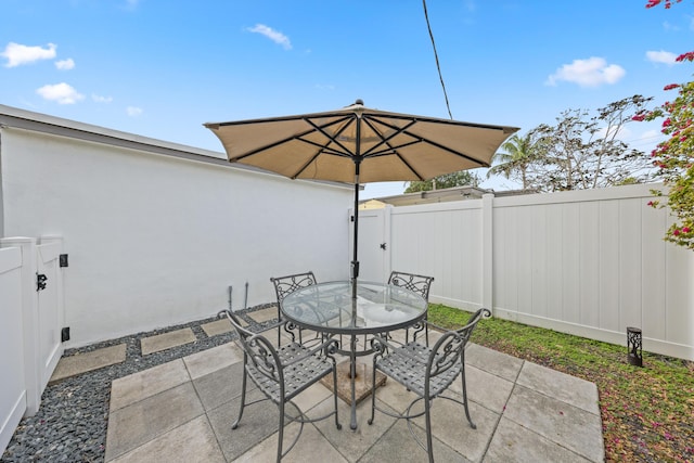 view of patio / terrace