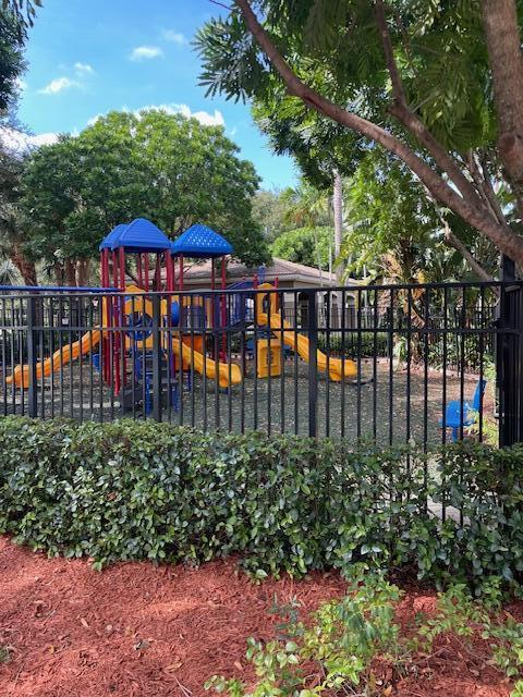 view of jungle gym