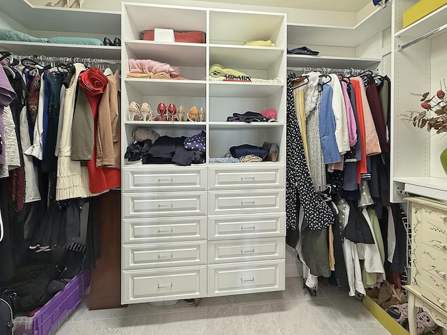 view of spacious closet