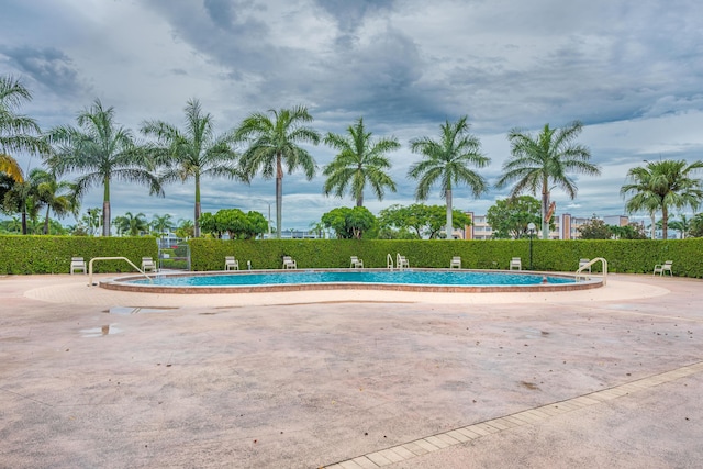 view of swimming pool