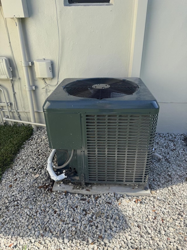 3015 Robert Rd, West Palm Beach, FL 33405 - exterior details with central air condition unit