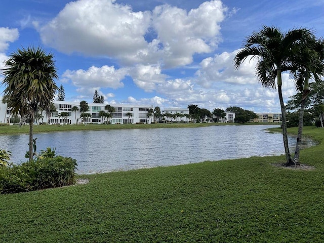 view of water feature