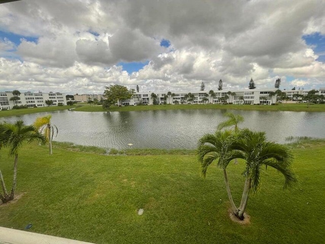 view of water feature