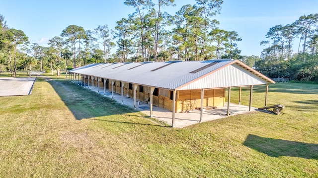 view of stable