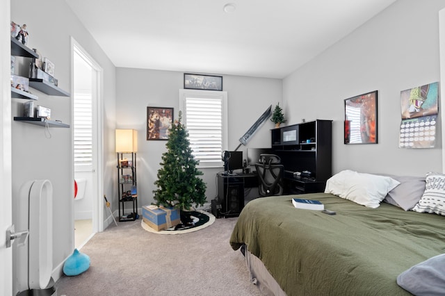 bedroom featuring carpet floors