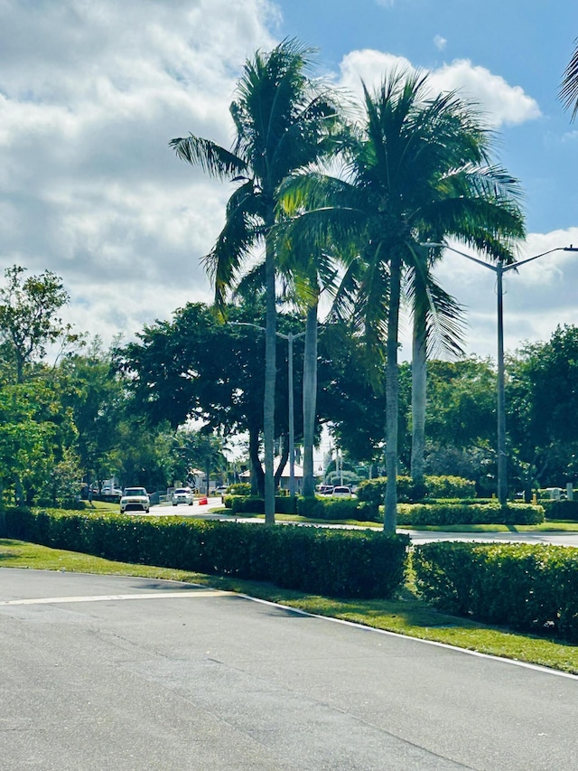 view of road