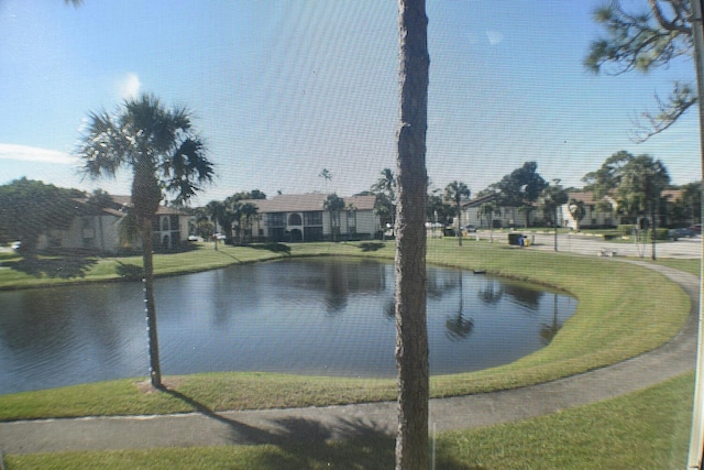 water view featuring a residential view