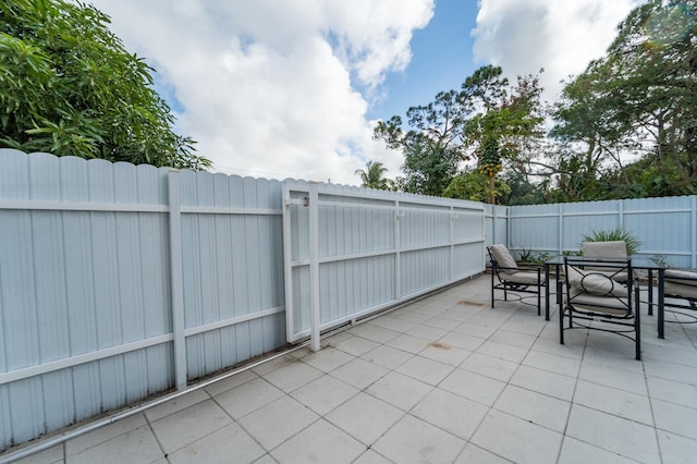 view of patio / terrace