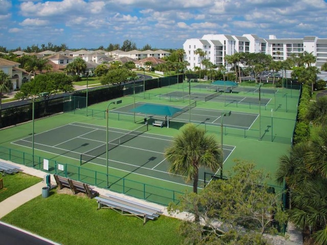 view of sport court