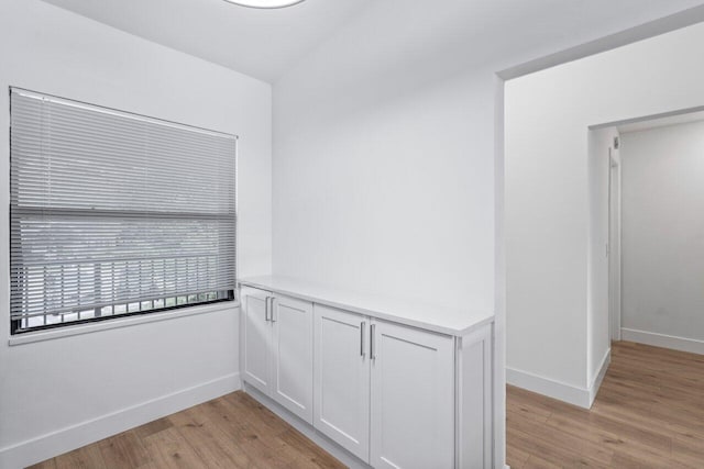 interior space featuring light hardwood / wood-style flooring