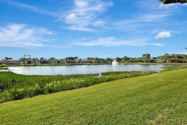 property view of water