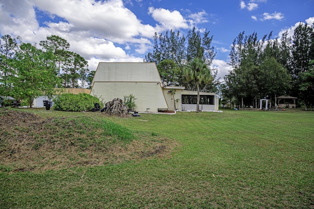 view of yard