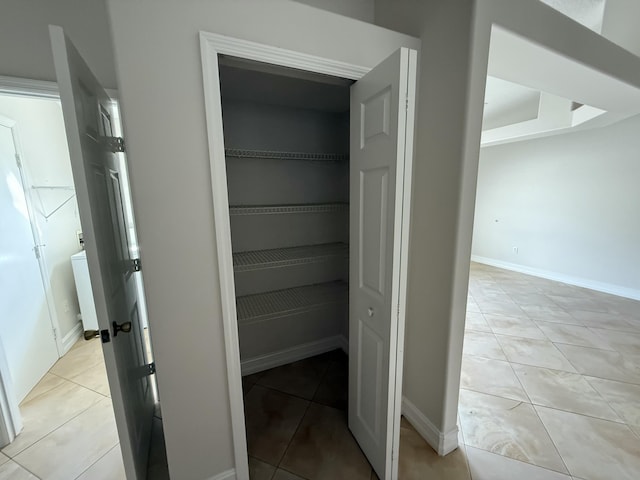 view of pantry