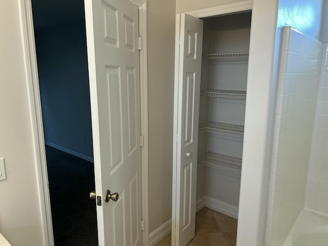 view of closet