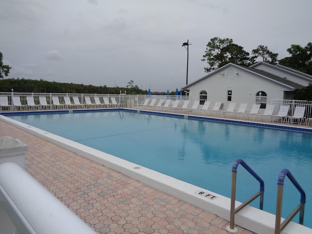 view of pool