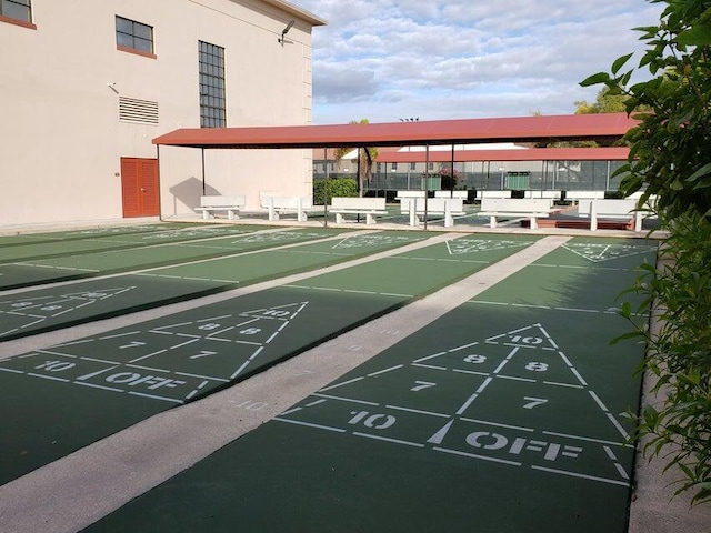 39 Suffolk A, Boca Raton, FL 33434 - view of property's community with uncovered parking and shuffleboard