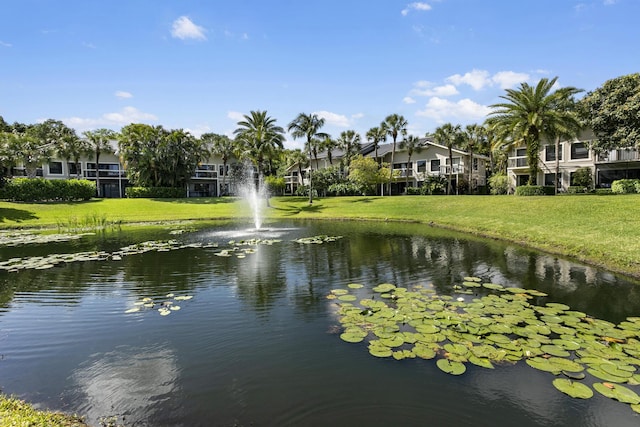 property view of water