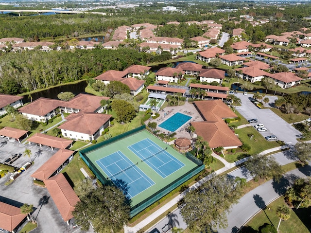 151 SW S River Dr Unit 203, Stuart, FL 34997 - aerial view of residential area featuring a nearby body of water