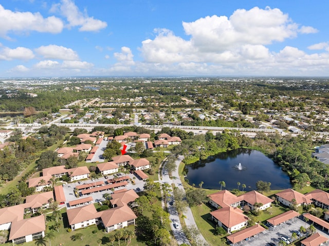 151 SW S River Dr Unit 203, Stuart, FL 34997 - aerial overview of property's location featuring a nearby body of water and nearby suburban area