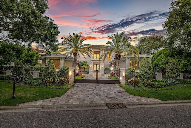 view of mediterranean / spanish home