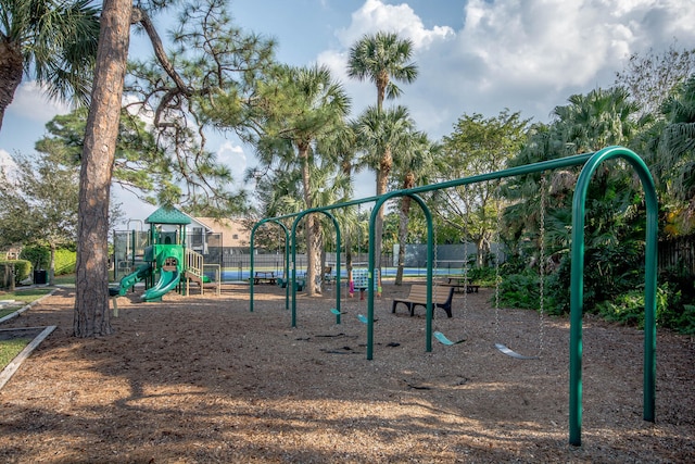 view of community playground