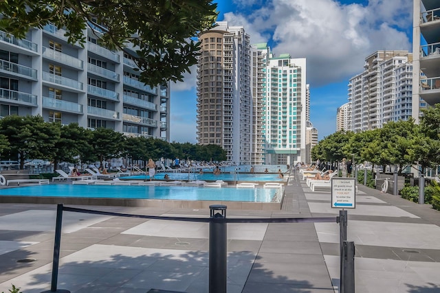 view of swimming pool