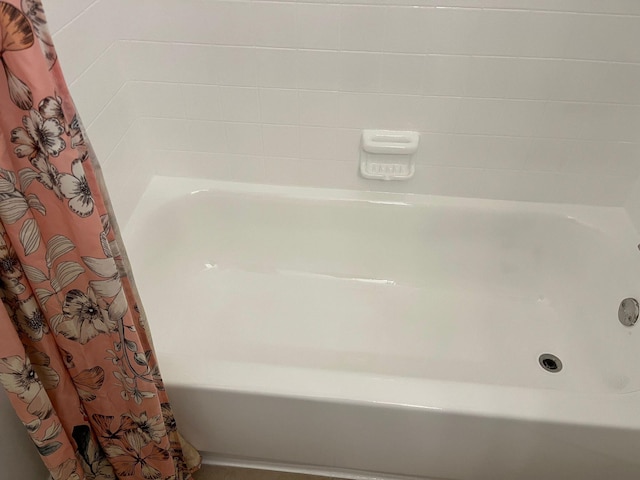 bathroom featuring a bathtub