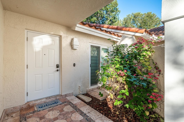 view of property entrance