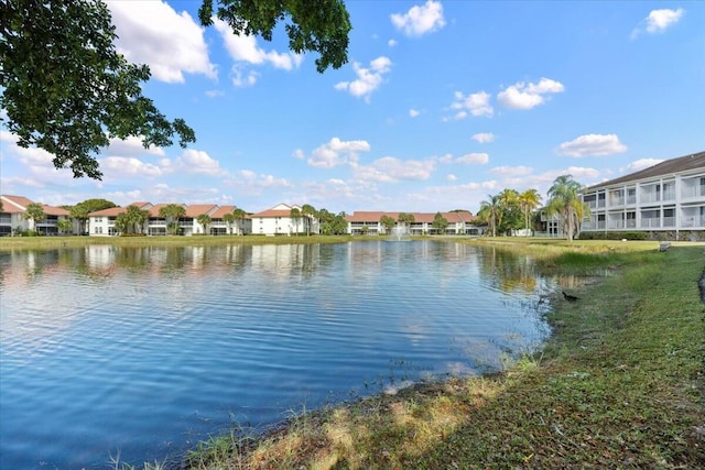 property view of water