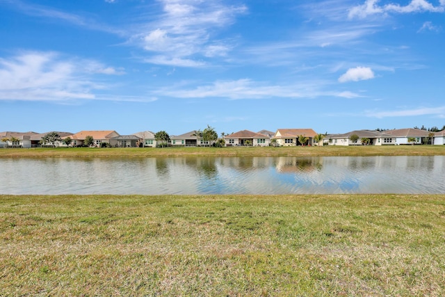 property view of water