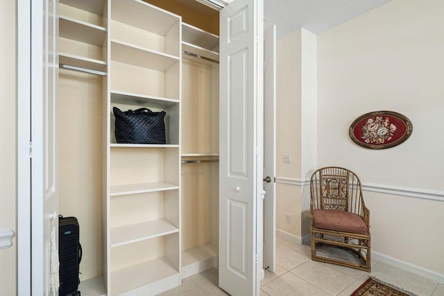 view of closet