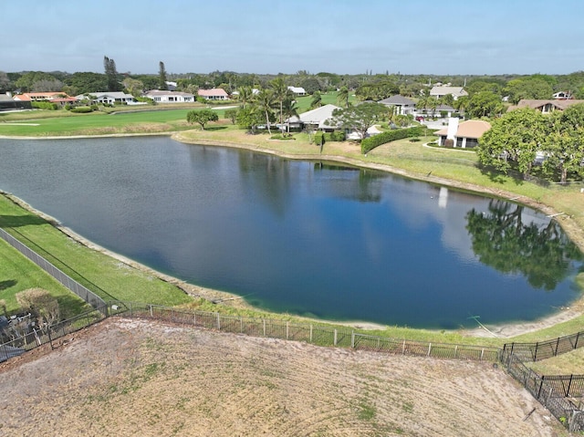 property view of water