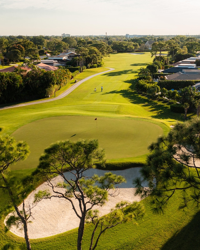 surrounding community featuring a water view