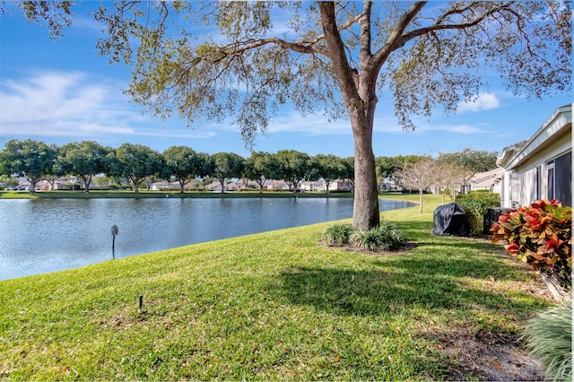 property view of water