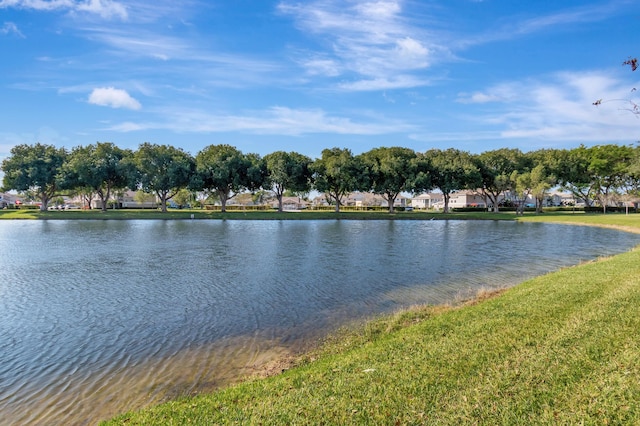 property view of water