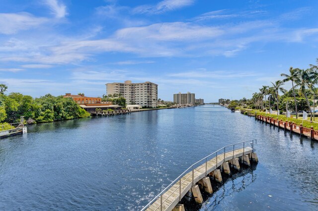 property view of water