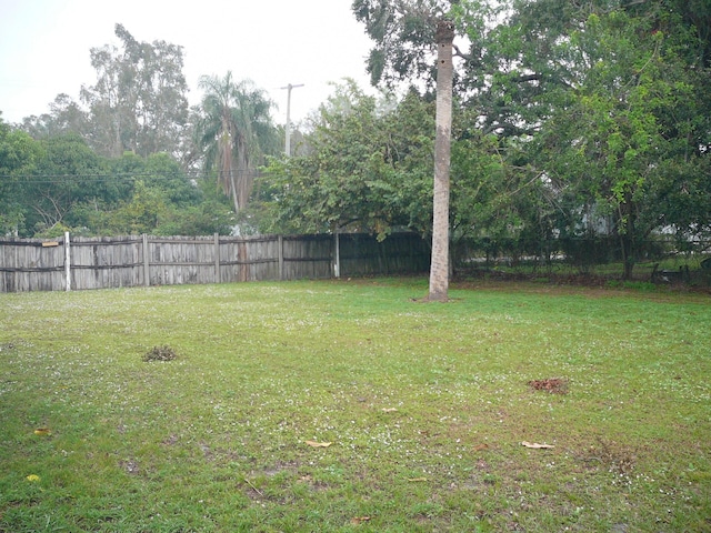 view of yard