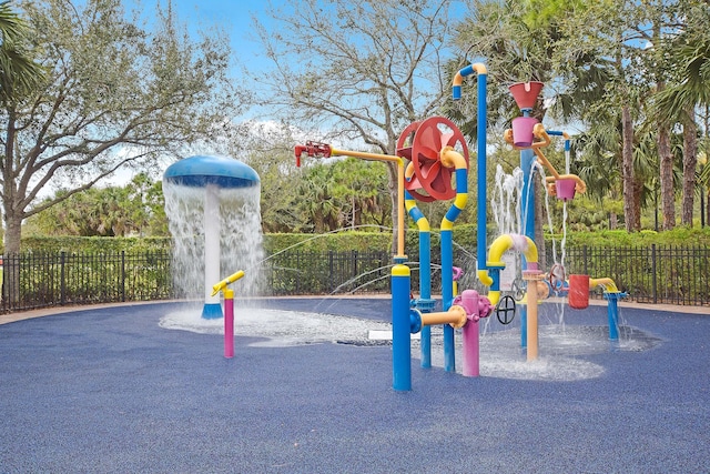 view of jungle gym