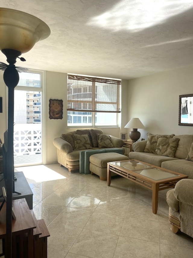 view of living room