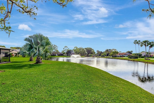 property view of water