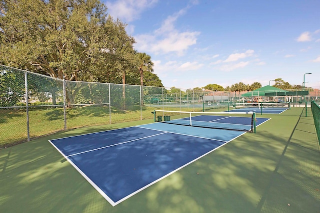 view of sport court