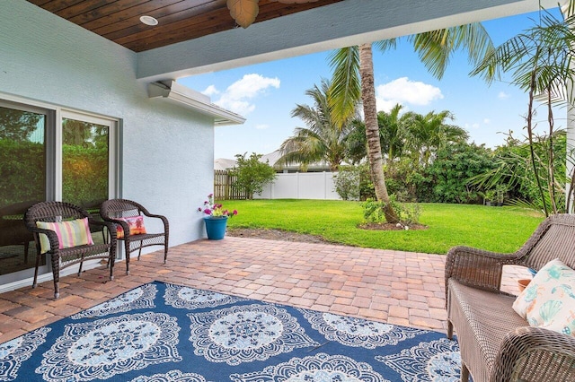 view of patio